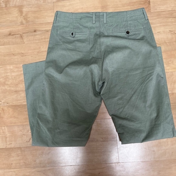 Richard James Savile Row 100% Cotton Corduroy Pants size 32R Sage Green - Picture 5 of 5